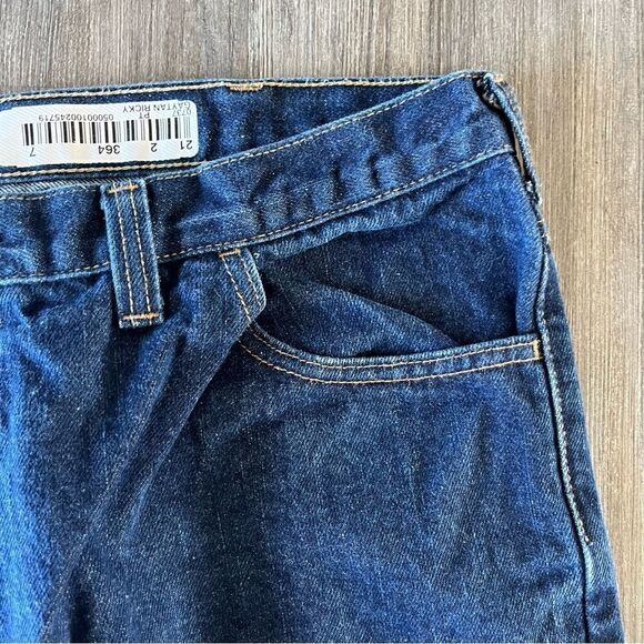 Carhartt Men's 38 x 30 Dark Wash Denim Jeans. - Picture 5 of 8